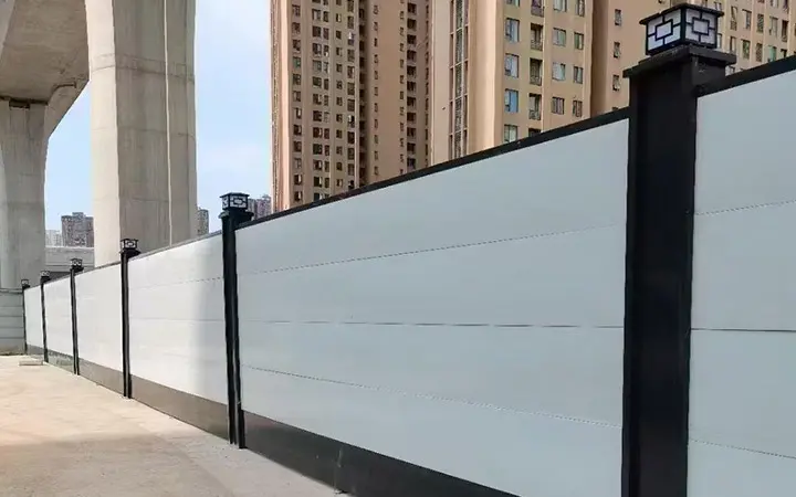 工地金屬圍籬圍板方形焊接建築圍籬